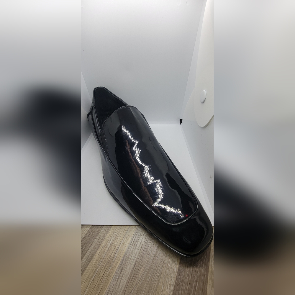 Calvin Klein Glossy Black Loafers
